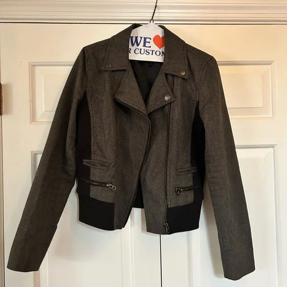 Armani exchange moto jacket - Picture 1 of 2